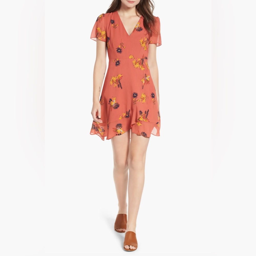 Madewell Dress Posy Cactus Flower